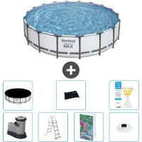 Bestway Steel Pro MAX Rund - 549x122 cm - 6-teilig S598