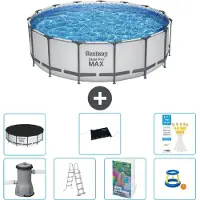 Bestway Steel Pro MAX Rund - 488x122 cm - 6-teilig S559