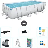 Bestway Power Steel Rechteckig - 549x274x122 cm - 6-teilig S559