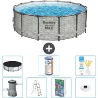 Bestway Steel Pro MAX Rund - 427x122 cm - 6-teilig S622