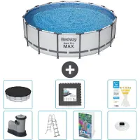 Bestway Steel Pro MAX Rund - 488x122 cm - 6-teilig S608