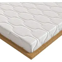 Unyqoos Matratzentopper & Matratzenschoner 130 x 190 cm, waschbar, -, schadstofffrei, mit anpassungsfähiger Schaumfüllung – für Allergiker geeignet