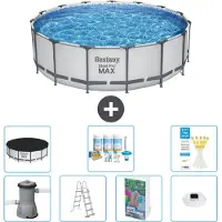 Bestway Steel Pro MAX Rund - 488x122 cm - 6-teilig S576