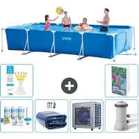 Intex Rechteckiger Frame Pool - 450x220x84 cm - 5-teilig S128