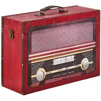Locker Kobolo Aufbewahrungsbox GAGA mit Deckel aus MDF mit bedrucktem Kunstleder