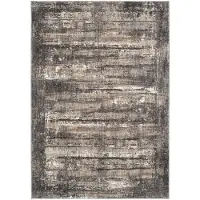 Oci Die Teppichmarke Teppich "MINANO EARTH", braun (beige, grau, dunkelgrau), B:194cm H:9mm L:250cm, Obermaterial: 100% Polyester, Teppiche, Teppich, Design Kurzflor Teppich, hochwertig