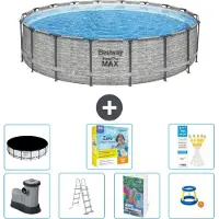 Bestway Steel Pro MAX Rund - 549x122 cm - 6-teilig S529