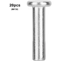OEM Aluminium-Klammern M6 x 30 mm, 20 Stück, für diverse Projekte