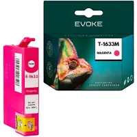 Evoke kompatible Tinte für Epson T1633 1633 C13T16334010 Magenta 15 ml 1040 Seiten WorkForce WF-2010W WF-2510WF WF-2520NF WF-2530WF WF-2540WF WF-2630WF WF-2650DWF WF-2660DWF WF-2750DWF WF-2760DWF