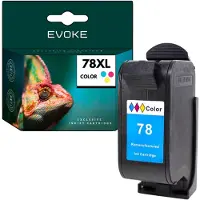Evoke -Tintenpatrone für HP-Drucker 78, dreifarbig, 36 ml, 840 Seiten, C6578A, kompatibel mit 920C, 930C, 940, 950C, 960C, 970C, 980C, 1280