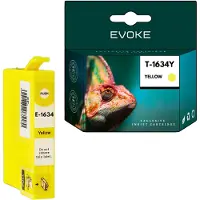 Evoke kompatible Tinte für Epson T1634 1634 C13T16344010 Gelb 15 ml 1040 Seiten WorkForce WF-2010W WF-2510WF WF-2520NF WF-2530WF WF-2540WF WF-2630WF WF-2650DWF WF-2660DWF WF-2750DWF WF-2760DWF