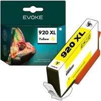 Evoke Cartus HP-Druckertinte 920XY gelb, 15 ml, 1750 Seiten, CD974AE, kompatibel mit OfficeJet 6000, 6500, 6500A, 7000, 7500, 7500A