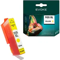 Evoke kompatible Tinte für HP 935XL HP935 C2P26AE Gelb 18 ml 1560 Seiten OfficeJet 6812 6815 6820 6822 6825; OfficeJet Pro 6230 6235 6239 6830 6835