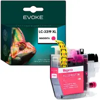 Evoke kompatible Tinte für Brother LC-3219XL LC3219XL LC3219XLM Magenta 18 ml 1350 Seiten MFC-J5330DW J5335DW J5730DW J6530DW