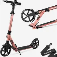 Movino City-Roller Scooter Comfort+ für Kinder, Jugendliche und Erwachsene Rosa
