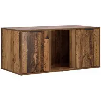 vidaXL Katzenkiste Möbel Altholz 100 x 49 x 45 cm Holzwerkstoff