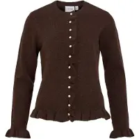 Vila Vijacia Rüschen Strickjacke