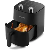 Grundig FRY 6520 Heißluftfritteuse Schwarz 6L Touch-Display Timerfunktion