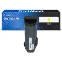 PrintAbout Toner kompatibel mit Xerox 106R03479 - Gelb