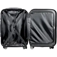 Markenlos Hartschalenkoffer City Beach 67 Zentimeter 66 Liter 4 Rollen Buntes Design mit Zahlenschloss