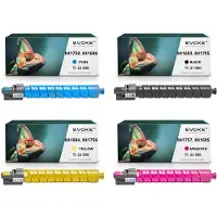 Evoke kompatibler Toner für Ricoh MPC-5502 841683 4x CMYK:Schwarz,Cyan,Magenta,Gelb 98500 Seiten MP C4502 C5502