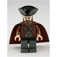 LEGO Minifigur Coachman – Fluch der Karibik (poc016) – neu