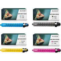 Evoke kompatibler Toner für Ricoh MPC-2003 MPC-2503 4x CMYK:Schwarz,Cyan,Magenta,Gelb 43500 Seiten MP C2003SP C2004 C2004SP C2004ASP C2011 C2011SP C2503 C2503SP C2503ZSP; Nashuatec MPC2003 MP C2011