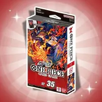 Heartforcards One Piece Card Game ST-35 Starter Deck Englisch – 51 Karten + OP-16 Booster Pack