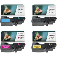 Evoke kompatibler Toner für Konica Minolta TNP-92 TNP92 4x CMYK:Schwarz,Cyan,Magenta,Gelb 18000 Seiten bizhub C3120i