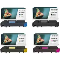 Evoke kompatibler Toner für Kyocera TK-5415 TK5415 4x CMYK:Schwarz,Cyan,Magenta,Gelb 59000 Seiten TASKalfa MA4500ci