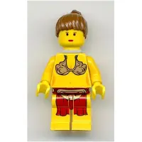 LEGO Minifigur Princess Leia (Jabba Slave with Neck Bracket) (sw0070) – neu