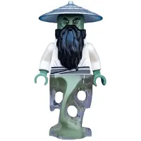 LEGO Minifigur Meister Yang mit Bart und Hut – Ninjago (njo0254) – neu