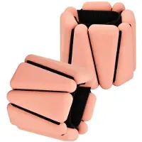 Merkloos Solidchoice – Set mit 2 verstellbaren Gewichtungsmanschetten für Handgelenk und Knöchel