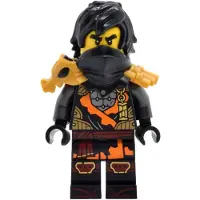 LEGO Minifigur Cole - Dragons Rising, Tunic with Strap and Charm (njo0970)