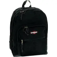 Markenlos Pinnacle Rucksack 42 cm, 38 L in Schwarz und OVAL SINGLE Federmäppchen 22 cm in Schwarz
