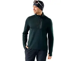 Smartwool - Active Fleece 1/2 Zip - Fleecepullover Gr M schwarz