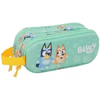Safta Bluey Double 3d Mäppchen Grün Mann Grün One Size
