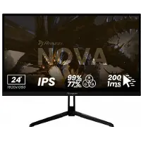 AROZZI Nova 24" Gaming Monitor - Full HD IPS - 200Hz - Schwarz