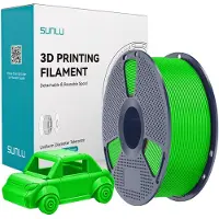 SUNLU PETG Filament, 1,75mm, 1kg - Farbton: Green