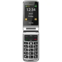 Beafon SL646, Klappgehäuse, Single SIM, 7,11 cm (2.8"), Bluetooth, 1550 mAh, Anthrazit, Silber