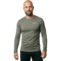 Salewa Puez Melange Dry'ton M Long Sleeve Tee faded green melange (5A56) 58/4X