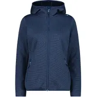 CMP Woman Fleece FIX Hood Jacket blue ink mel-lighter (04MU) 36