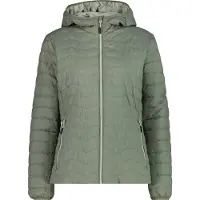 CMP - Women's Padded Jacket Fix Hood - Kunstfaserjacke Gr 34 oliv