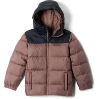 Columbia Unisex Youth Puffect Puffer Jacket iron, black (254) M