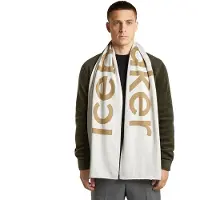 Icebreaker Unisex Mer Scarf ecru hthr/cumin (IB0O5) OS