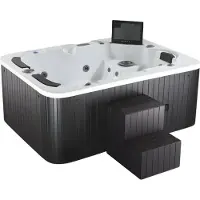 Xl Moebel Gmbh Whirlwanne Whirlpool Blubberbad Hydromassagewanne Spa-Bad Sprudelbad 215x160 cm