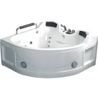 AEA Blubberbad Whirlpool Whirlwanne Hydromassagewanne Spa-Bad 150x150 cm