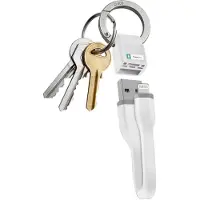 SBS Netz und Ladekabel USB - Lightning mit Schlüsselanhänger