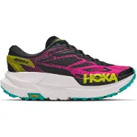 Hoka One One - Women's Mafate X - Trailrunningschuhe Gr 40 2/3 schwarz/ neon dragonfruit