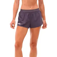 Hoka One One - Women's Race Day Split Short - Laufshorts Gr L bunt